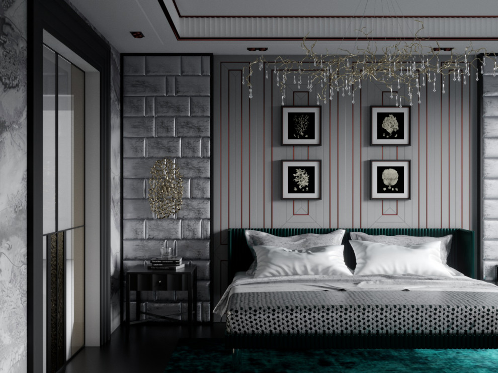 Спальная в квартире ЖК Садовый квартал