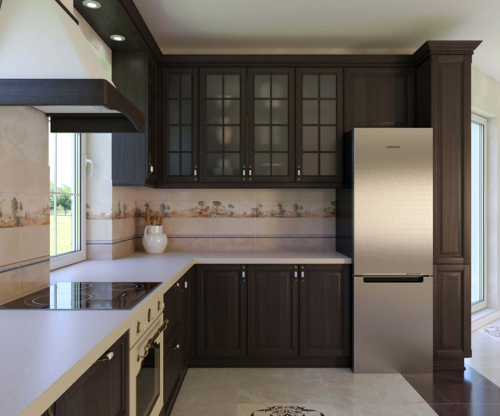 Кухня в загородном доме