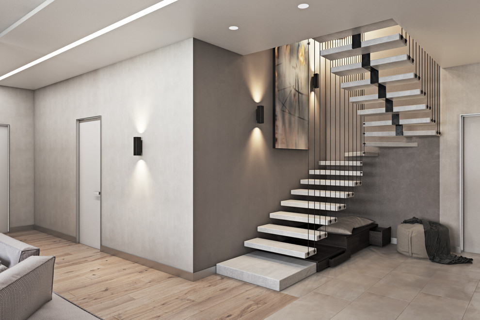 Дизайн интерьера "Многоликость серого"