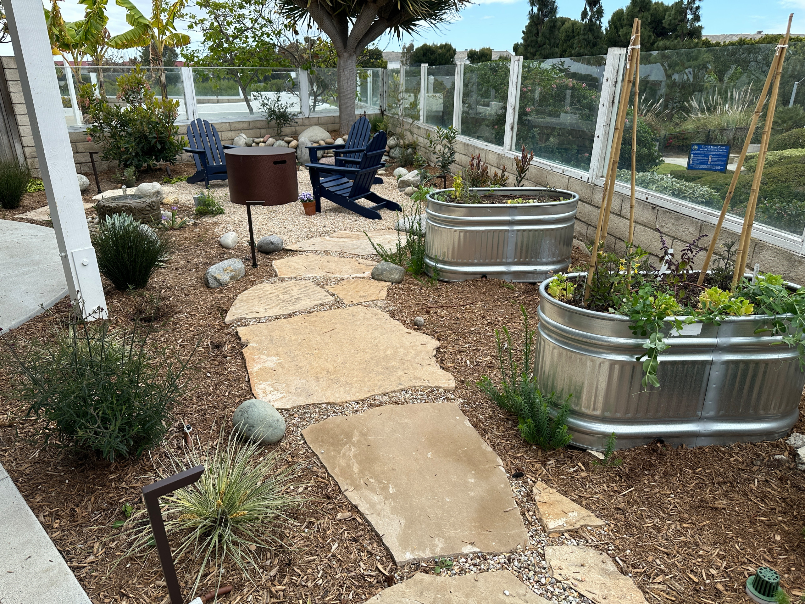Naturalistic Drought-Tolerant Potager Garden