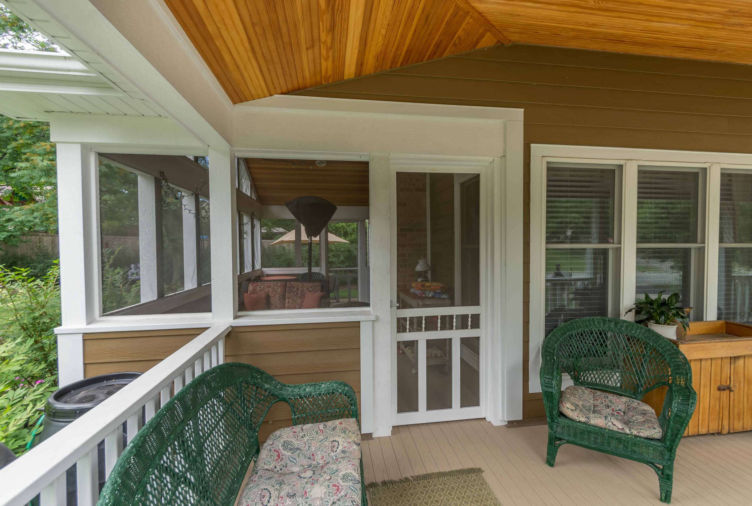 Screened & Wrap-around Porch