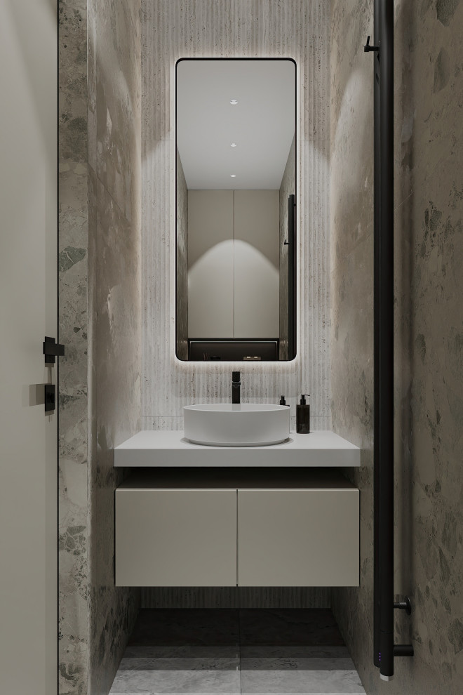 Дизайн и ремонт квартиры в ЖК Шуваловский Prima - Чёрно-белая магия