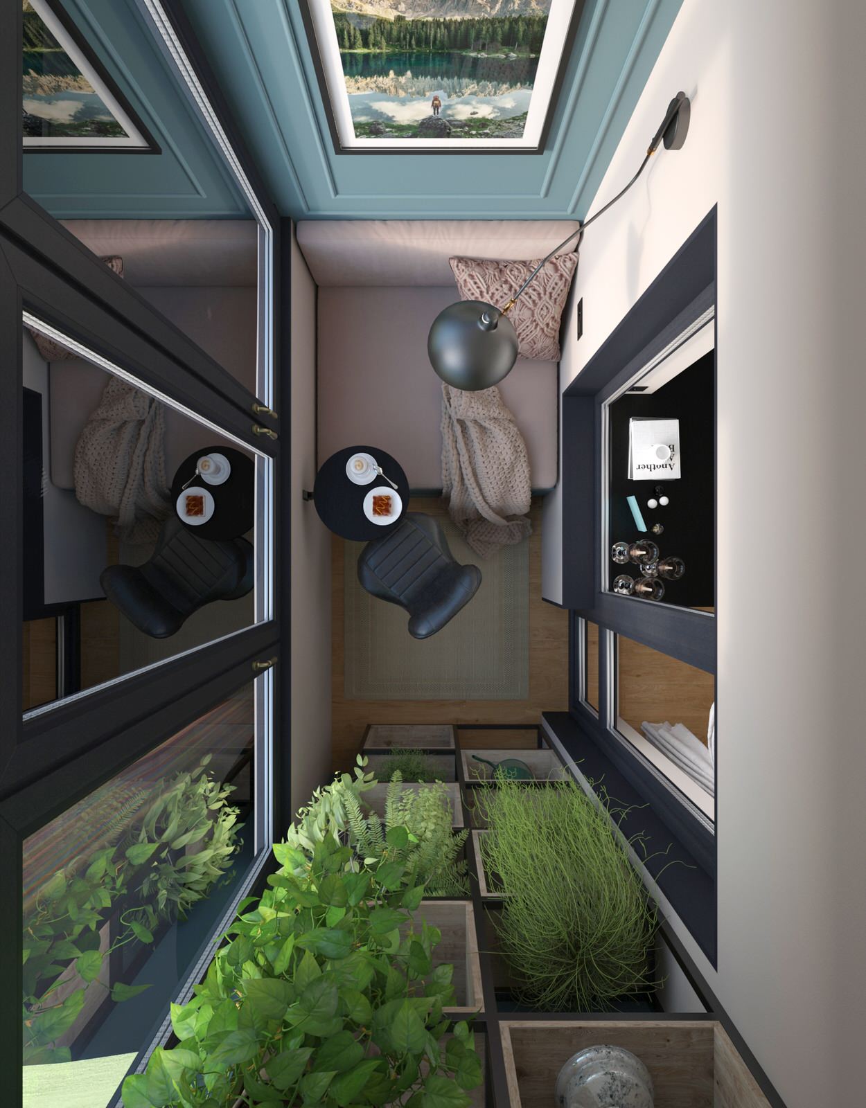 Спальня с лоджией на Травяной, Выборг