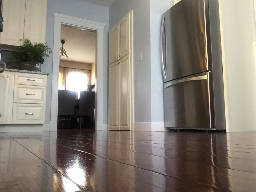 Home design - transitional home design idea in Providence