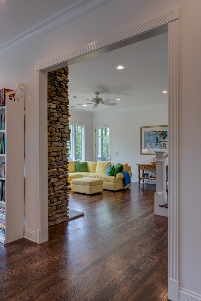 Inspiration for a craftsman home design remodel in Other