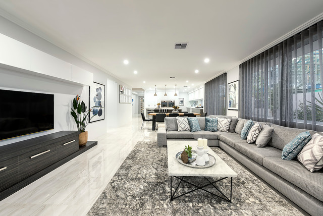 The Avalon contemporary-living-room