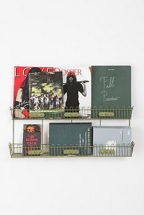 UrbanOutfitters.com > Industrial Metal Wall Shelf