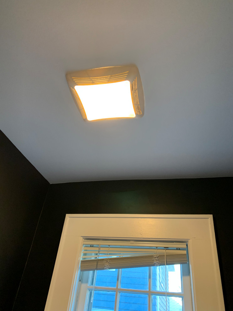 Powder room exhaust fan + light?