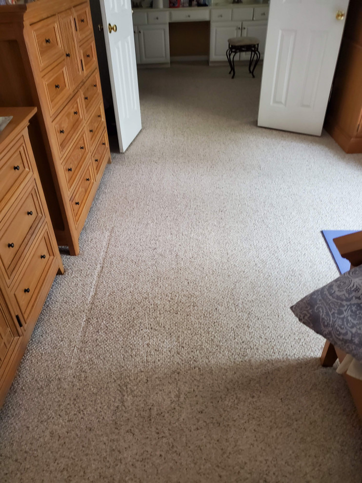 Is carpet out for Master bedroom?