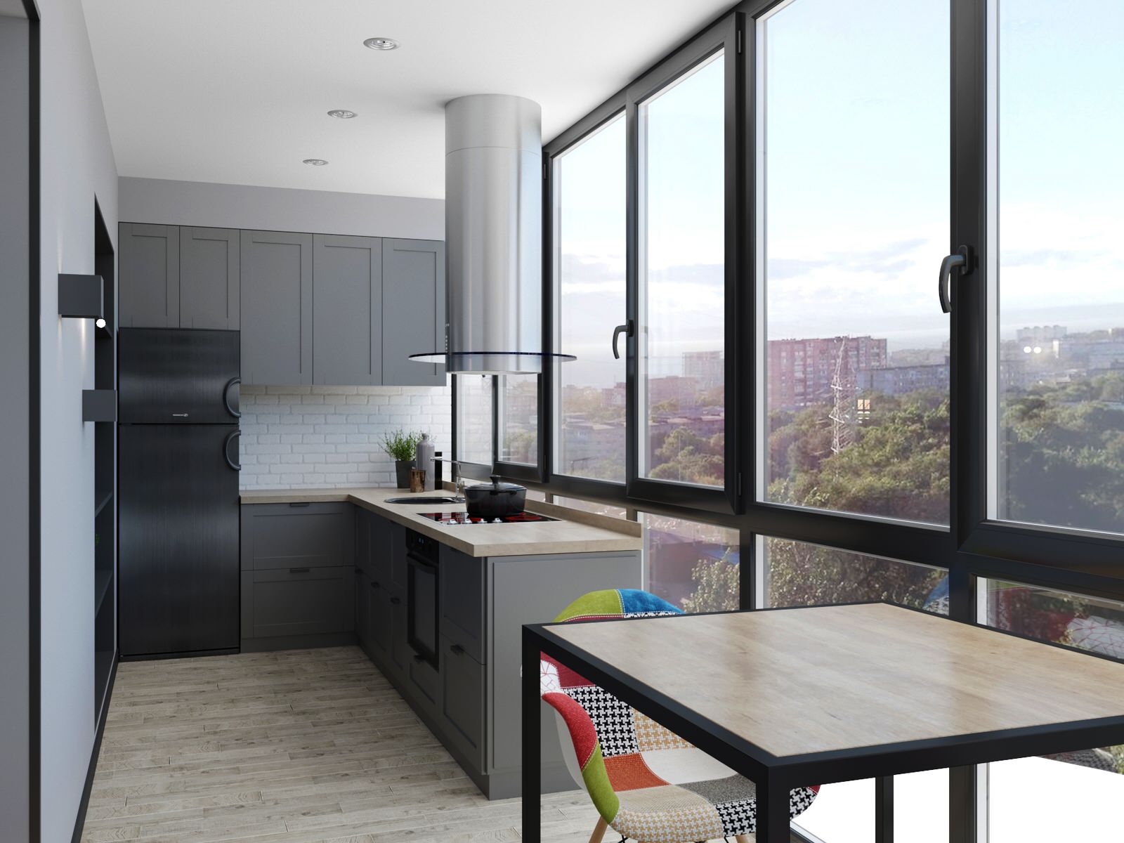 Студия в стиле лофт