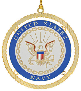 Team Sports AmericaNaval Academy Team Mascot Ornament