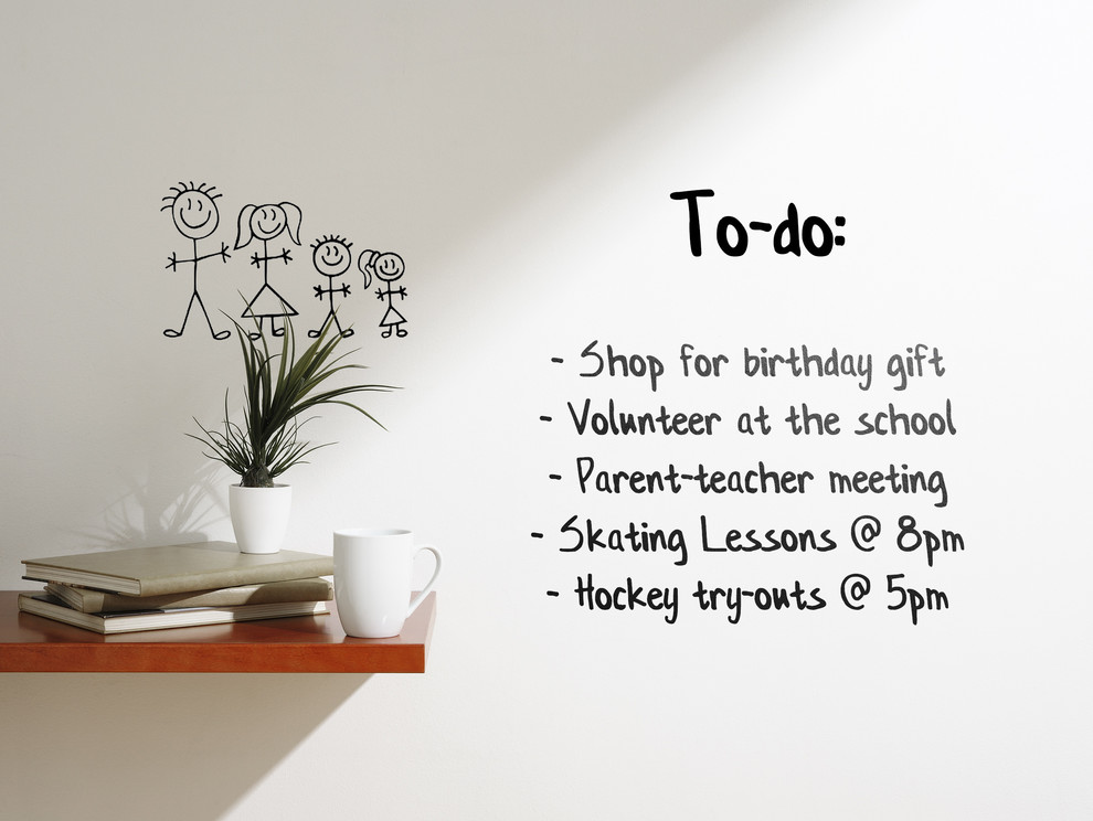 Dry Erase High Gloss Wallcovering Contemporary Wallpaper by Walls