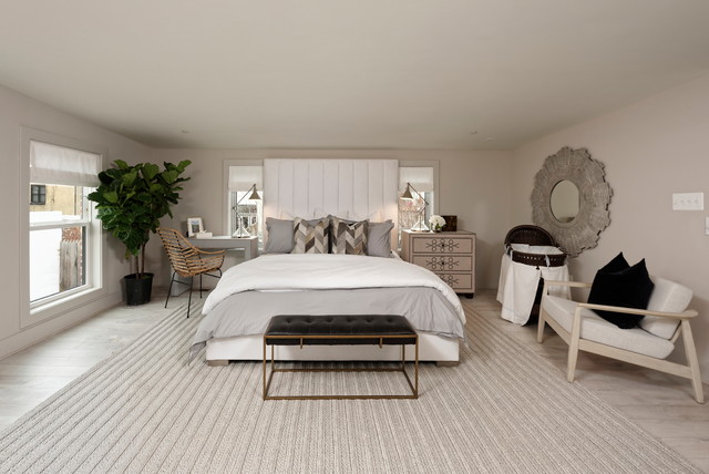 Transitional Bedroom klassisch-modern-schlafzimmer