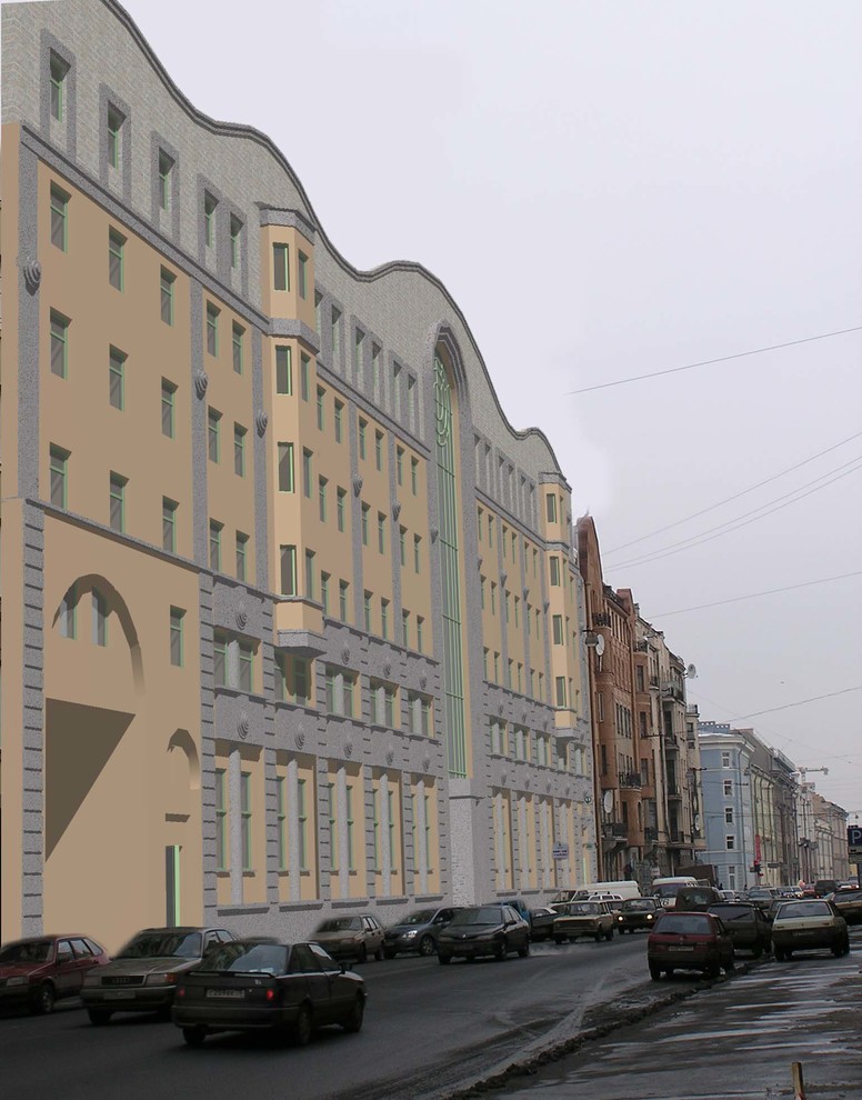 Жилой дом в центре Санкт-Петербурга