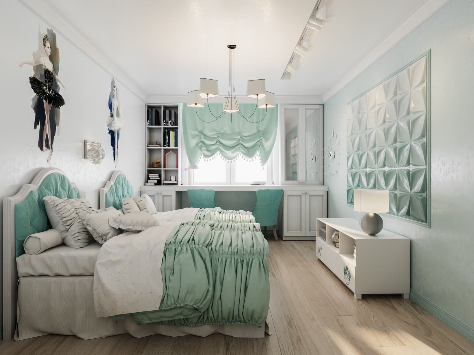 Светлая квартира в центральном районе