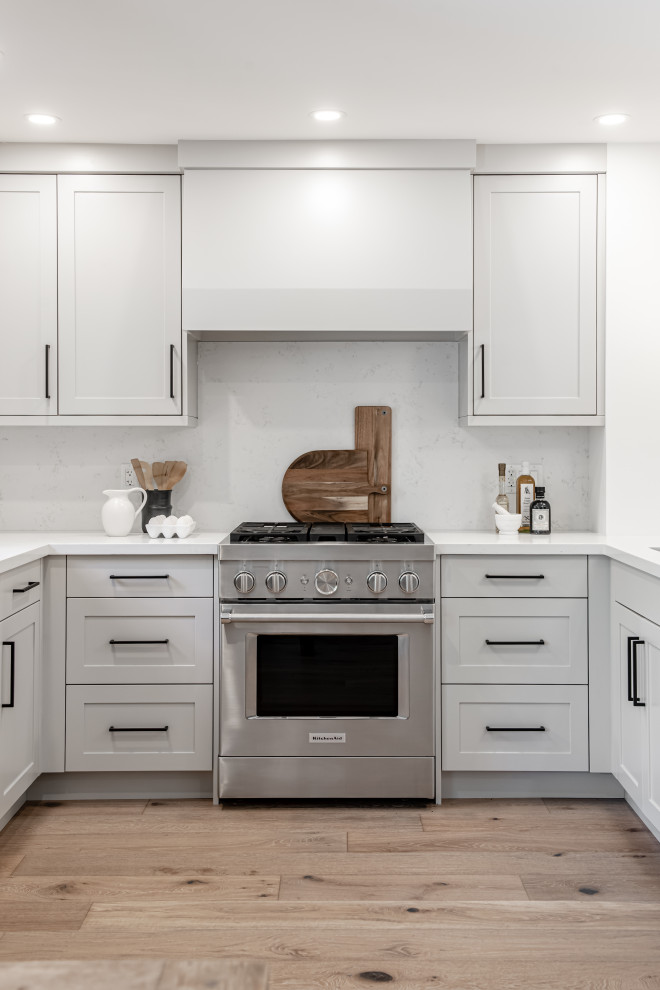 Example of a danish home design design in Toronto