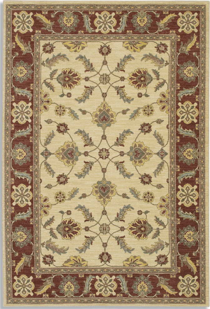 Karastan Sierra Mar 35505-33003 Sedona Ivory Henna 2'5" x 12' Rug