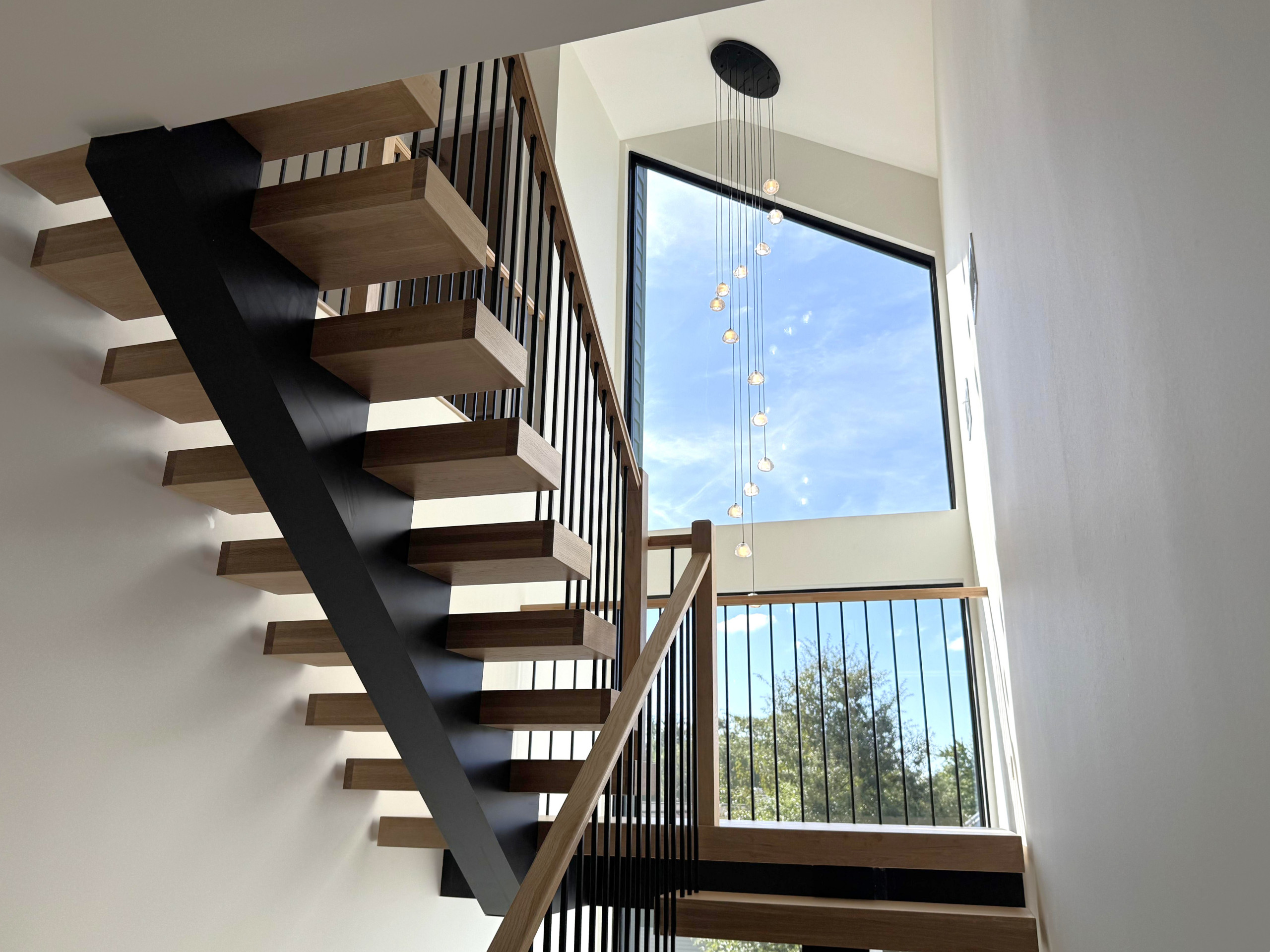 139_Four-Story Modern Staircase, Arlington, VA 22207