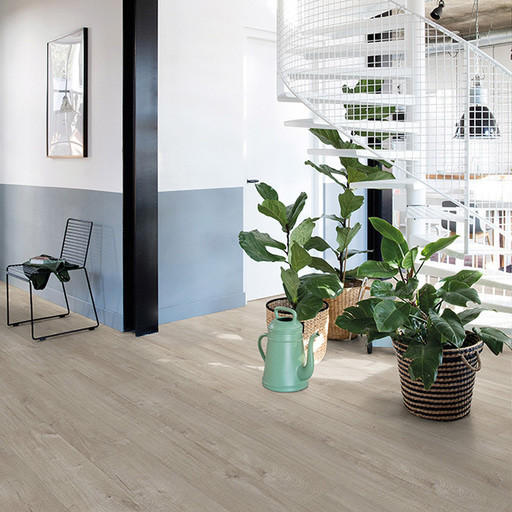 Quickstep Livyn Pulse Click Plus Cotton Oak Warm Grey Vinyl
