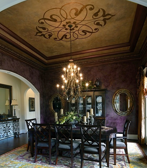 Modello Designs Stenciled Ceiling Projects Traditional