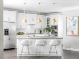 Transitional Kitchen by Diana Lombard Interiors