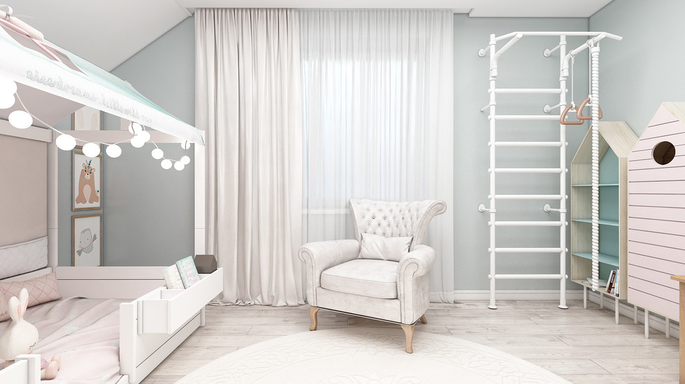 Дизайн детской для девочки