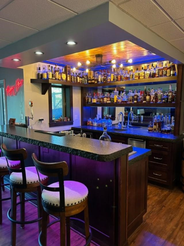 Angela Raines Designs - Traditional - Home Bar - Other - by Kitchen ...