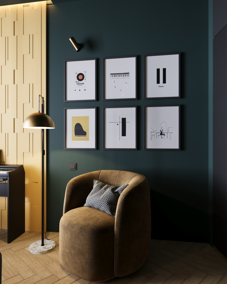 Проект квартиры для девушки 67 кв.м