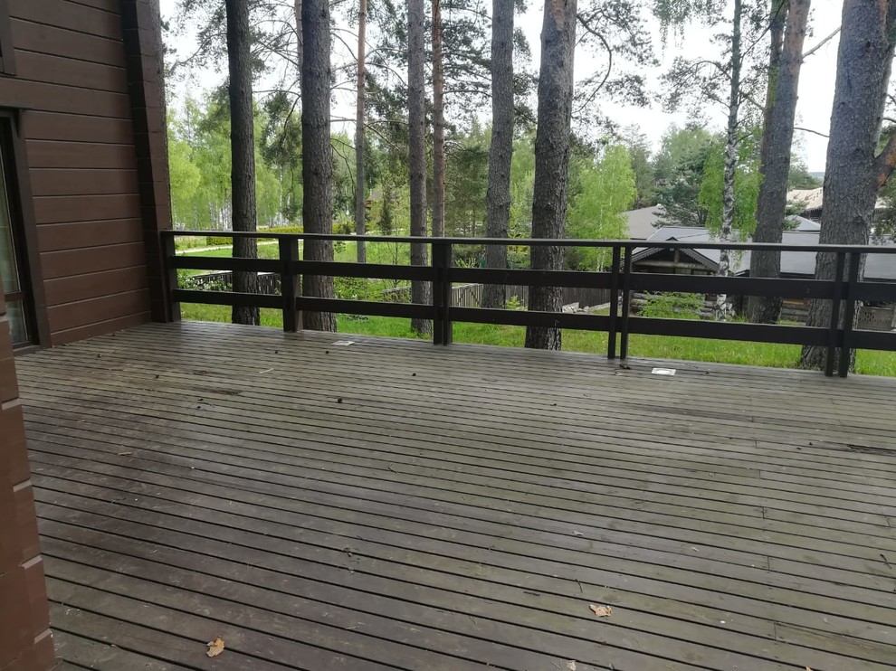 Переделываем террасу выполненную из древесины.