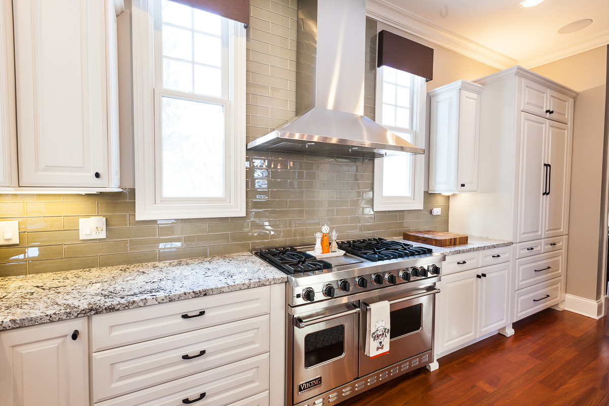 Industrial Chic Kitchen and Family Room