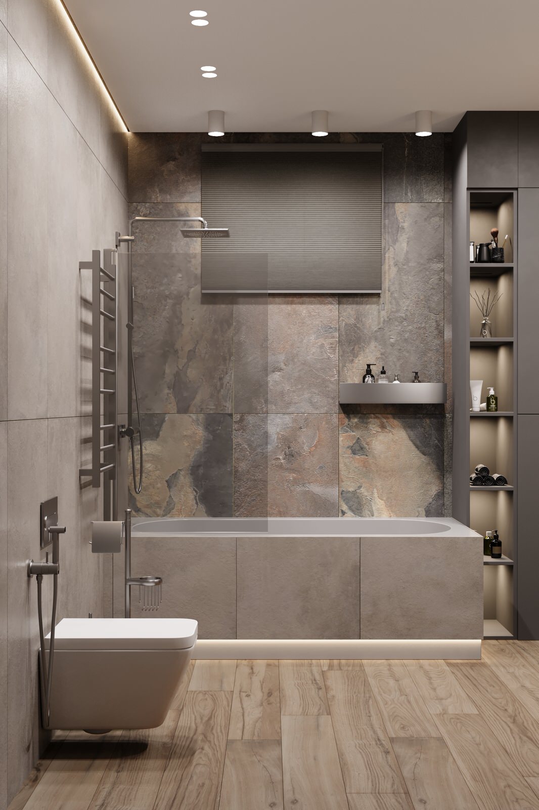 3 этаж частного жилого дома. Ванная.