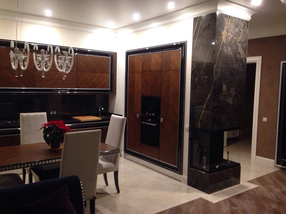 Квартира в темных тонах