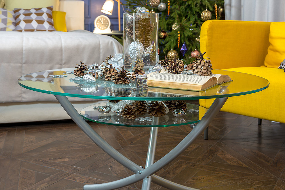 Спальня в синих тонах