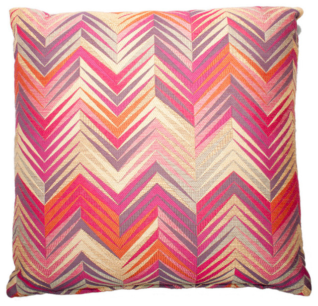 Pink Flame Pillow
