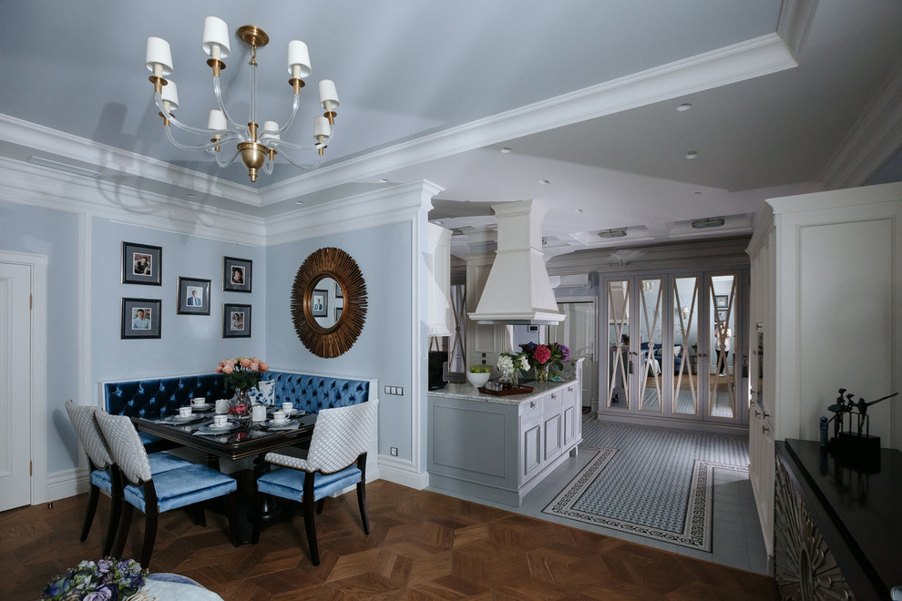 Американская классика на Крестовском острове.ЖК Привилегия 107м2