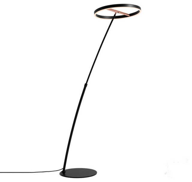 Seed Design SOL Floor Lamp | Black/Copper