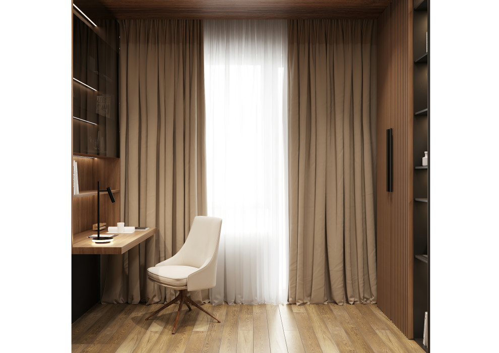 Рабочее место в спальне