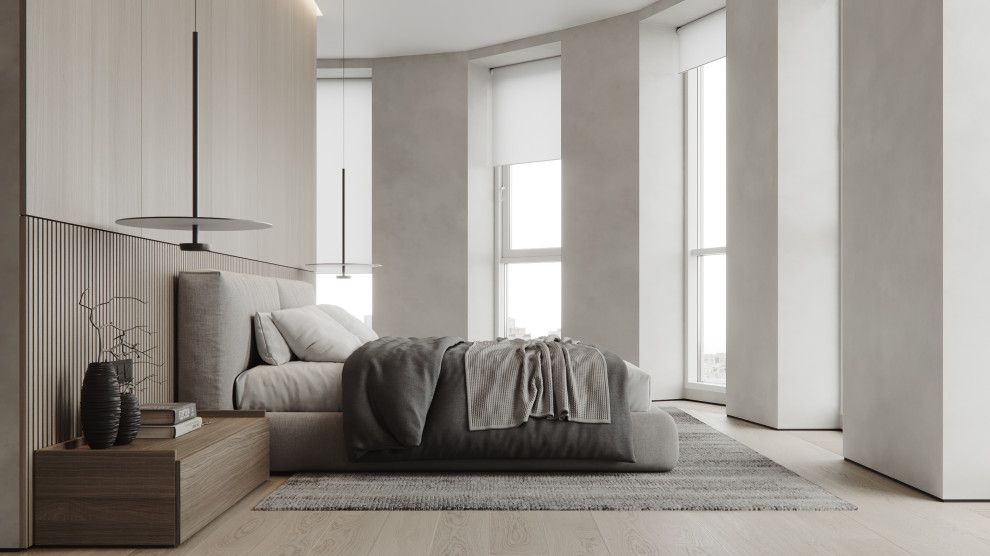 Квартира 144,8 m в стиле современный минимализм