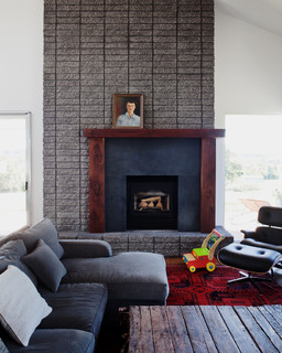 Porch House - Mid-Century - Wohnbereich - Kansas City - von Hufft Projects