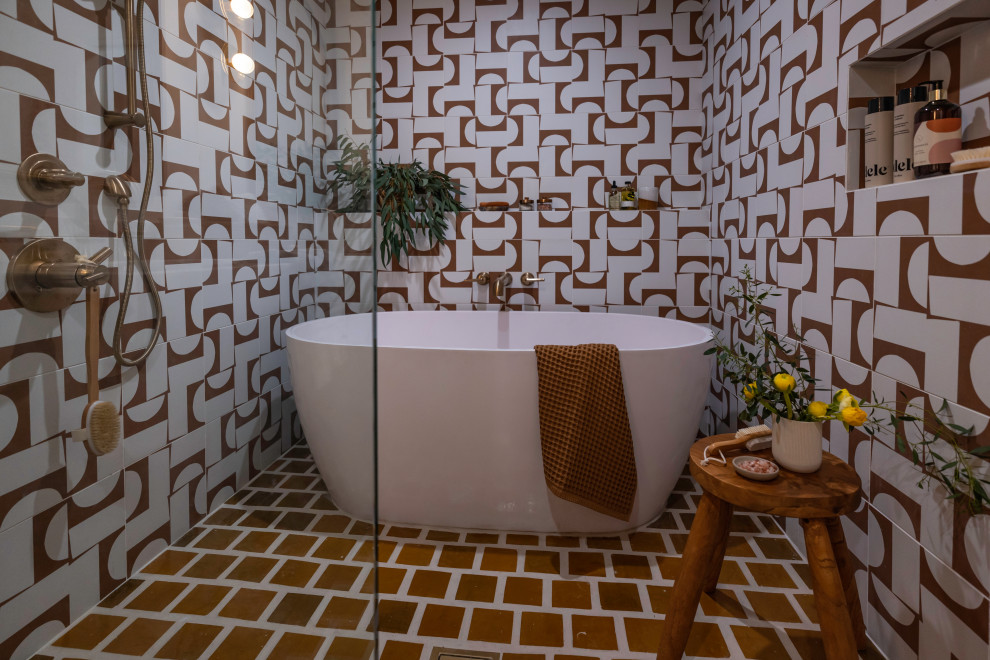 Melissa McCarthy's The Great Giveback Master Bathroom Remodel