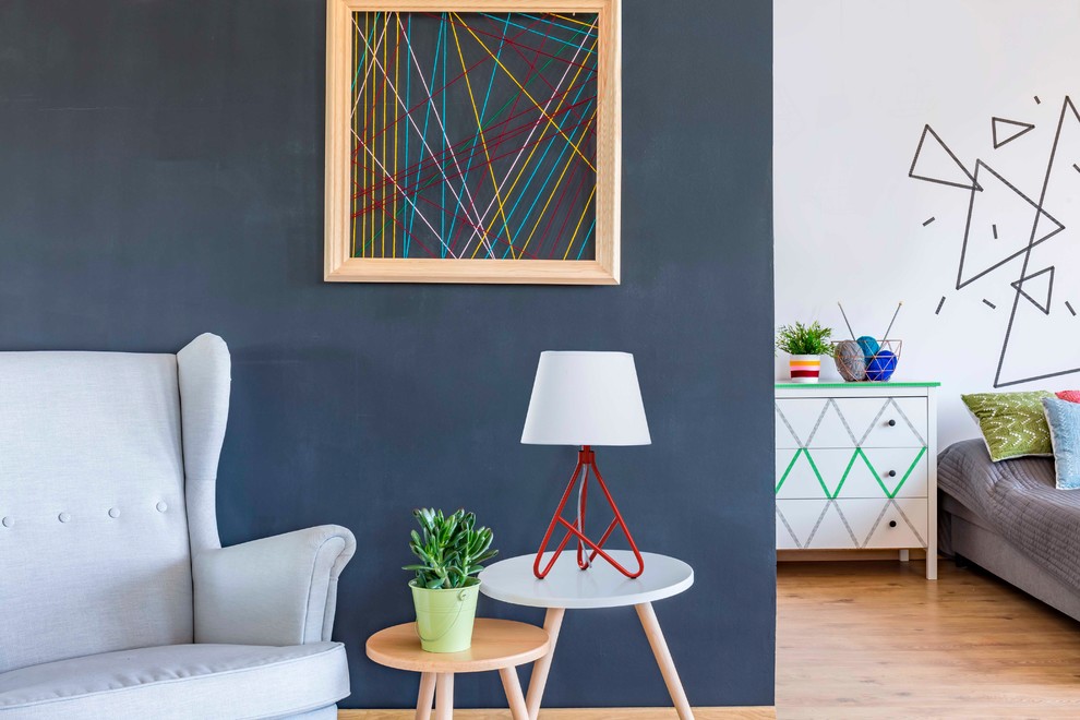 Зона для чтения в спальне