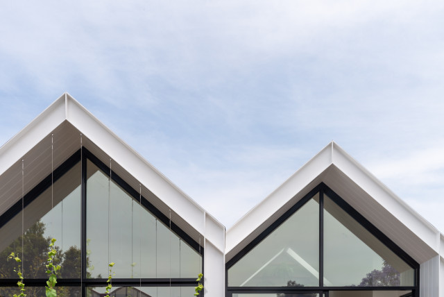 Allan House skandinavisk-fasad