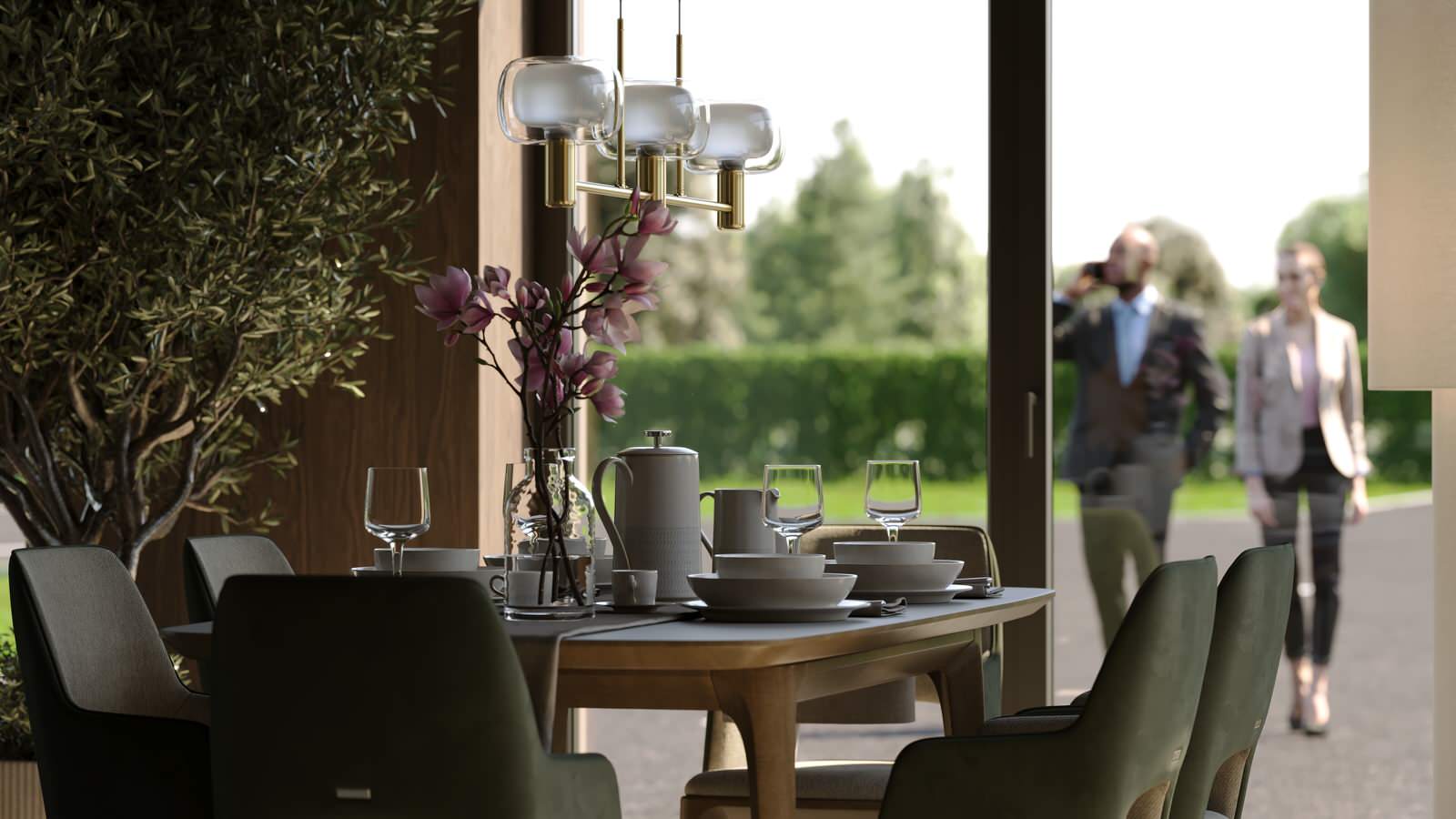 Дизайн здания ожидания гостей и пилотов на вертолётной площадке