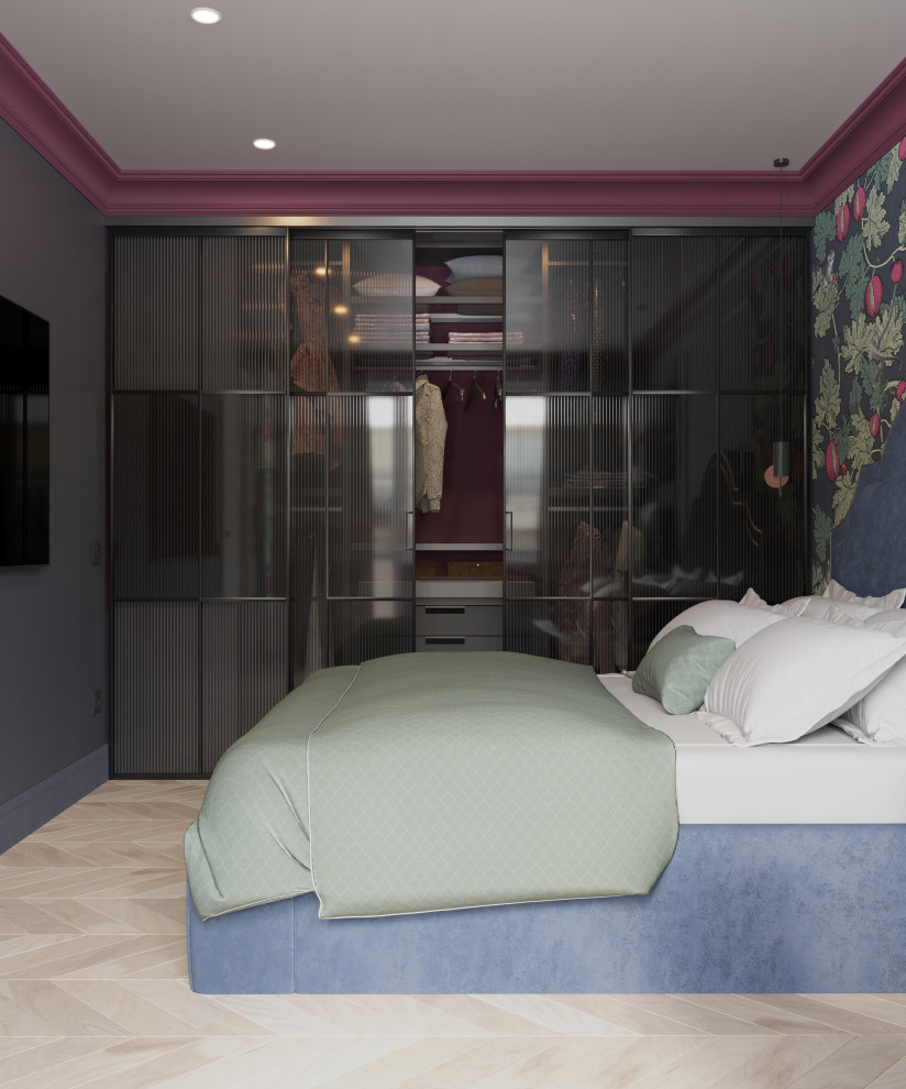 Яркая хрущёвка 45 кв.м для молодой пары