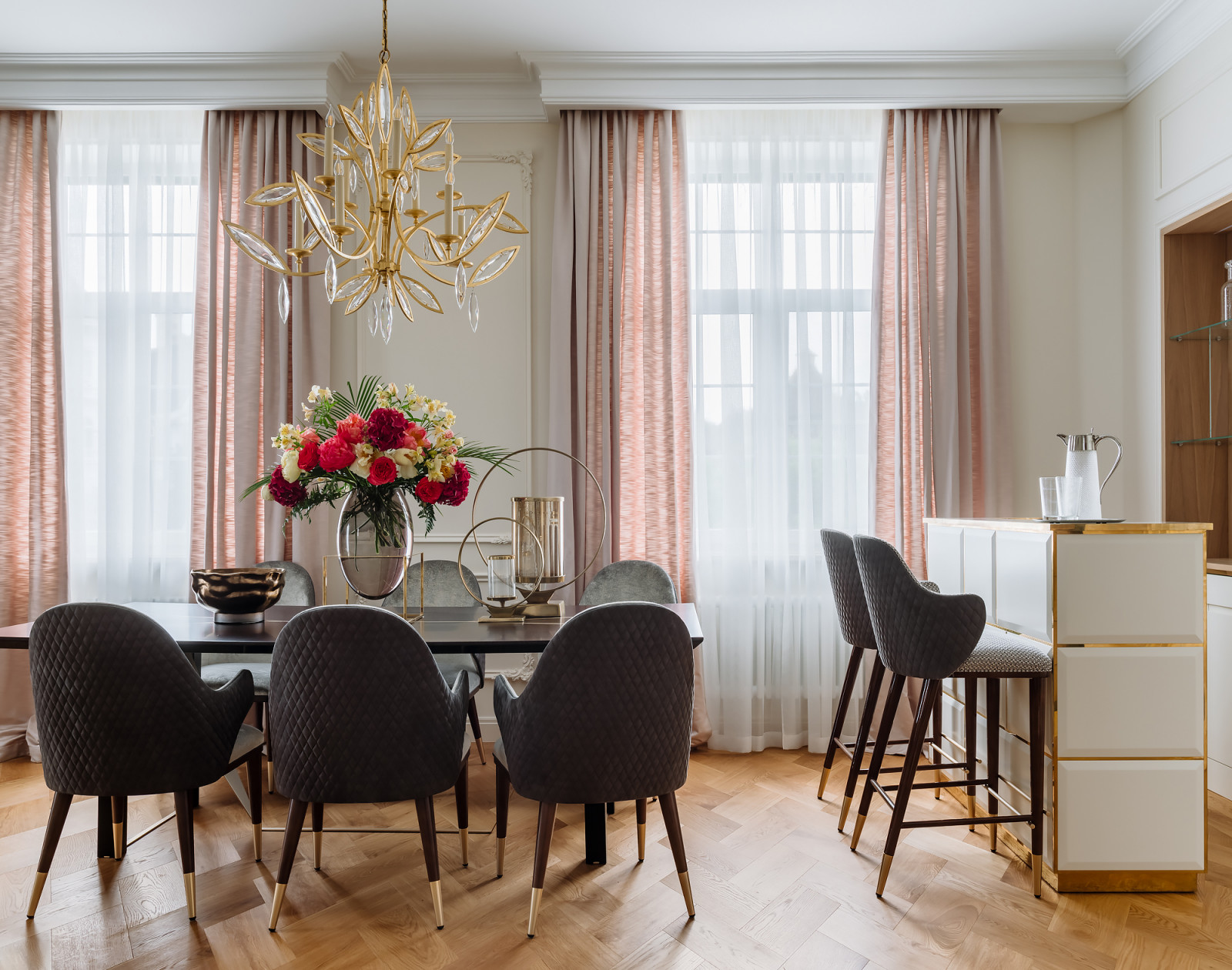 Стилизация квартиры в КП Довиль