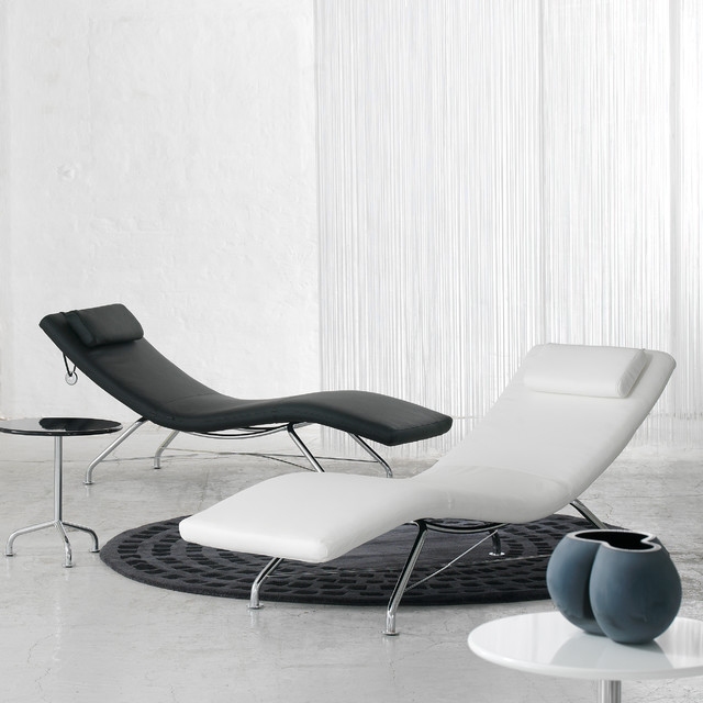 Sense Lounge Chair Black And White Modern Living Room London By Imagine Living