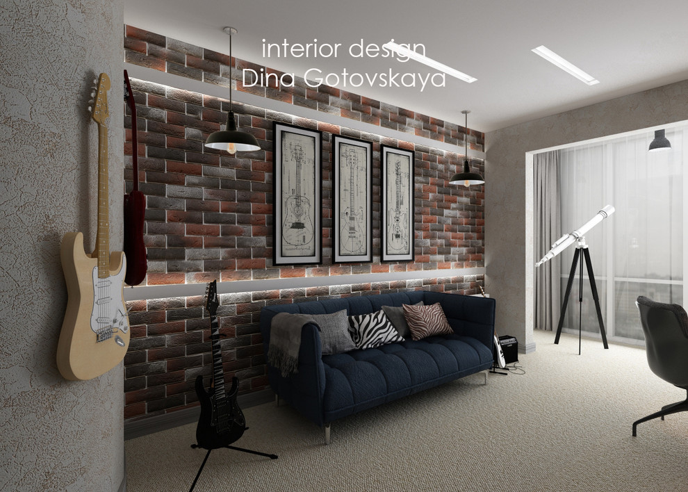 Квартира в современном стиле на 18 этаже