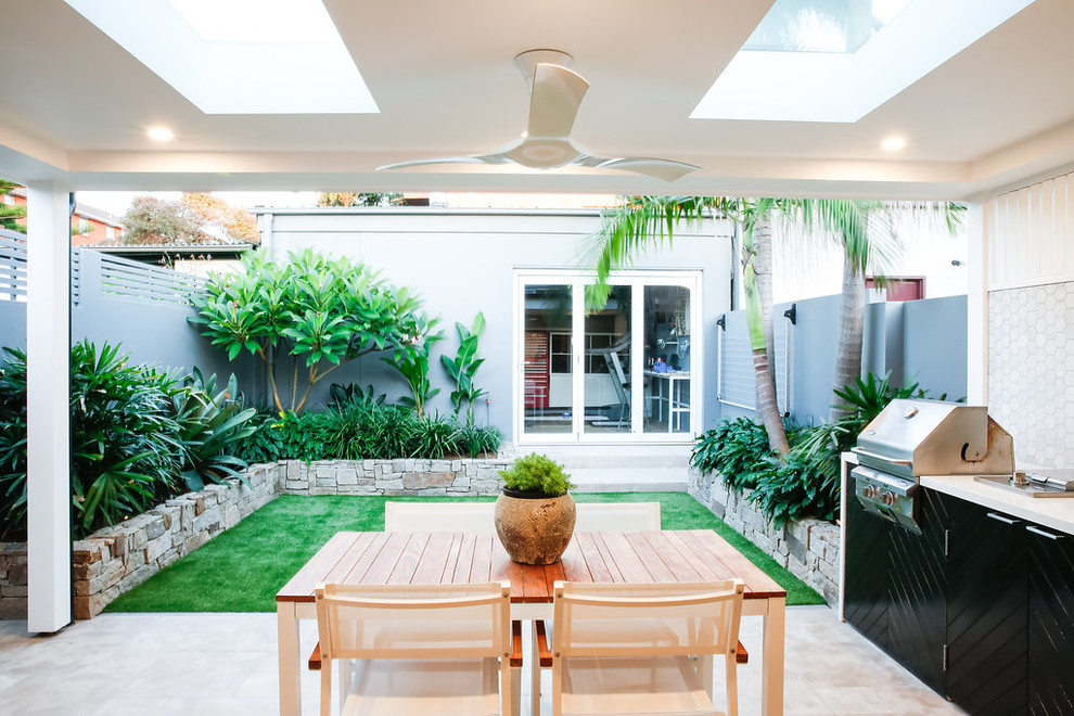 This is an example of a contemporary patio in Sydney.