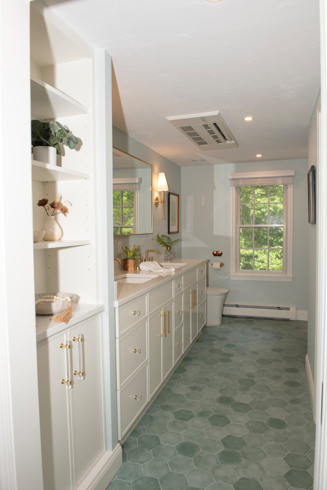 South Shore Colonial Primary Bathroom Renovation