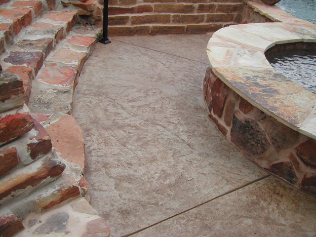 Stamped Concrete Pool Decks american-southwest-swimming-pool-and-hot-tub